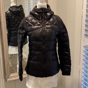 Black Lulemon Puffer Jacket size 6